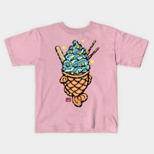 Taiyaki Ice Cream (Summer) Kids T-Shirt